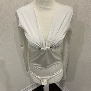 Guess by Marciano xs Pearl White bodysuit